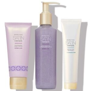 NIB Mary Kay Citrus Lilac Satin Hands Pampering Set